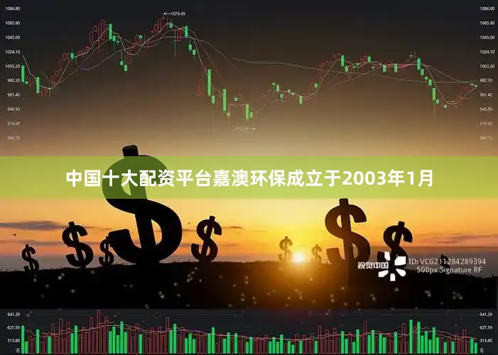 中国十大配资平台嘉澳环保成立于2003年1月