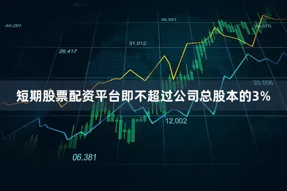 短期股票配资平台即不超过公司总股本的3%